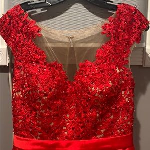Terani red gown